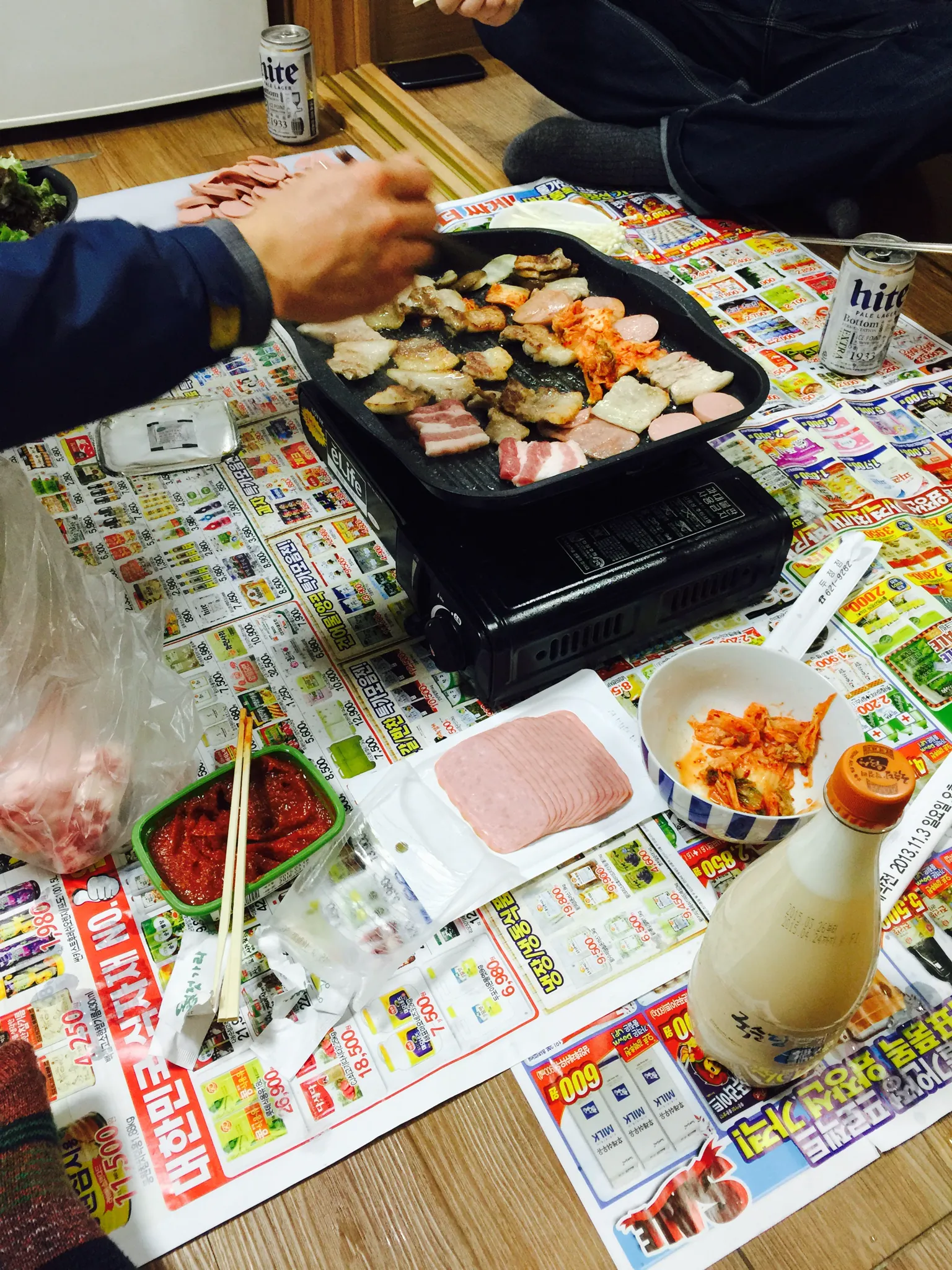 韩式家庭烤肉聚餐
